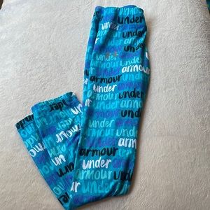 Under armour 6x legging bye, black, white.